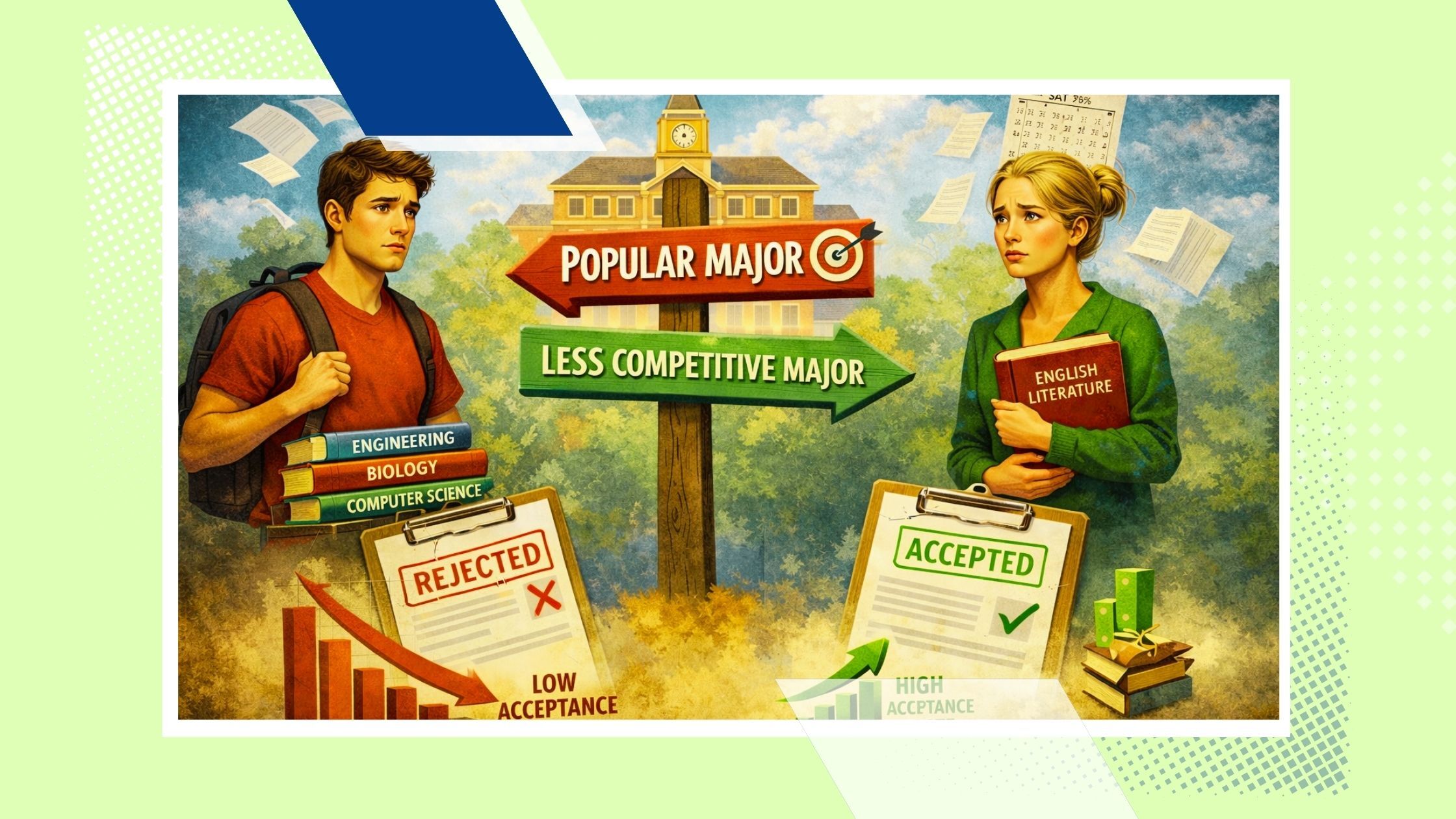 How Competitive Majors Impact College Admissions Chances